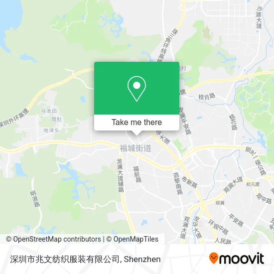 深圳市兆文纺织服装有限公司 map