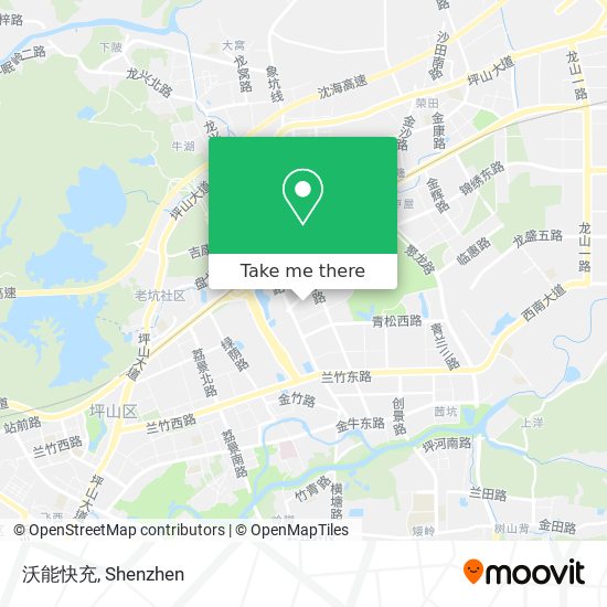 沃能快充 map