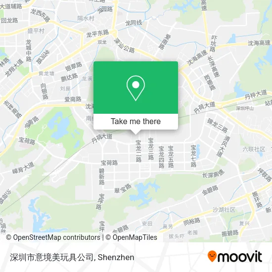 深圳市意境美玩具公司 map
