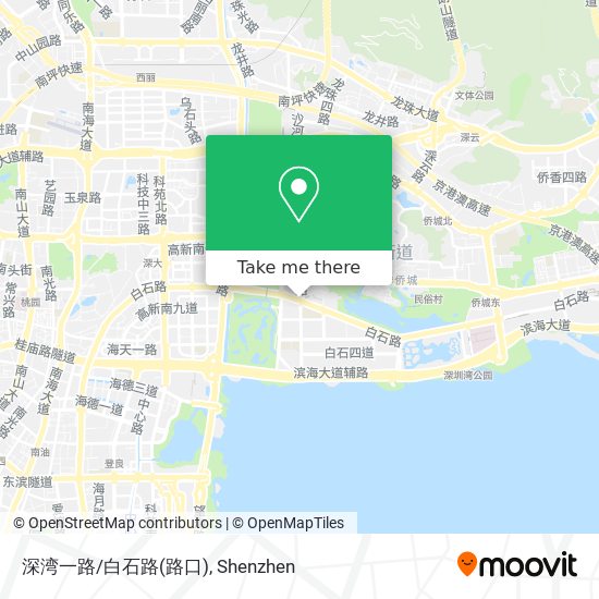 深湾一路/白石路(路口) map
