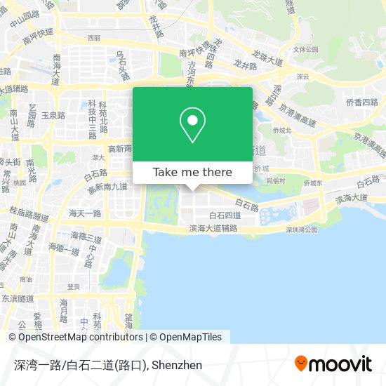 深湾一路/白石二道(路口) map