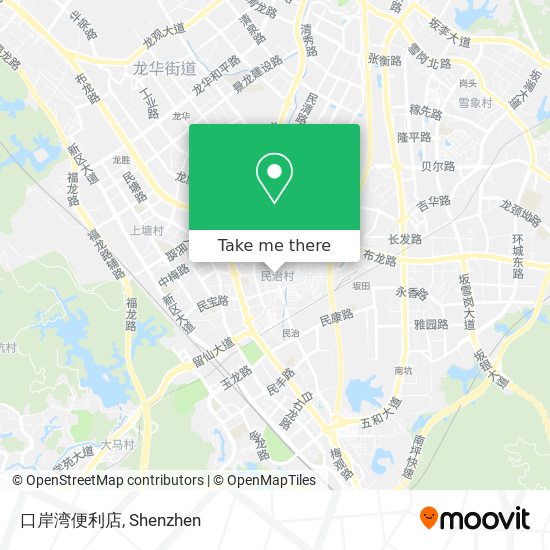 口岸湾便利店 map