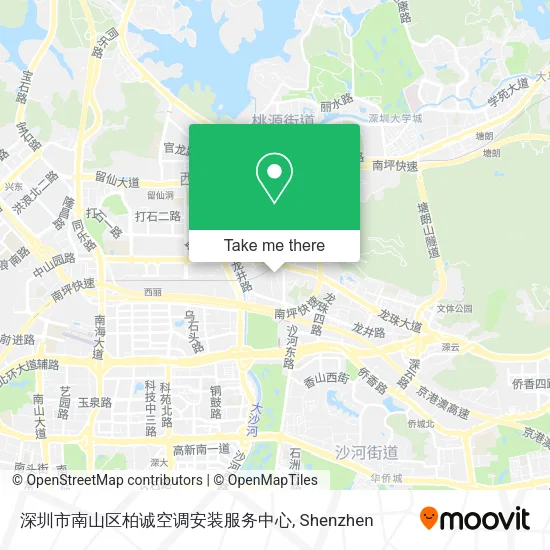 深圳市南山区柏诚空调安装服务中心 map