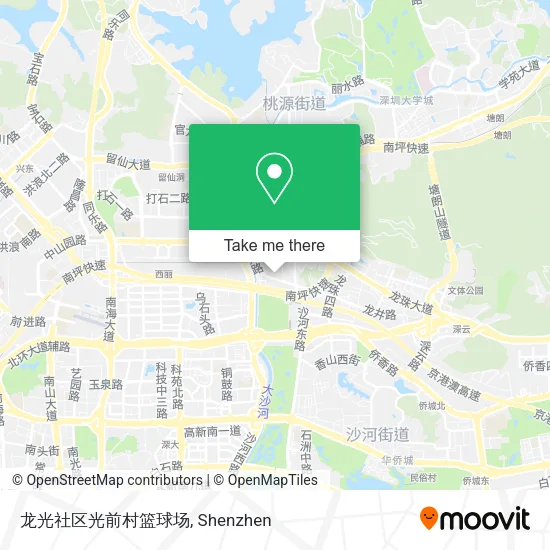 龙光社区光前村篮球场 map