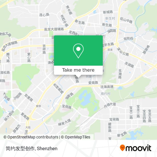 简约发型创作 map