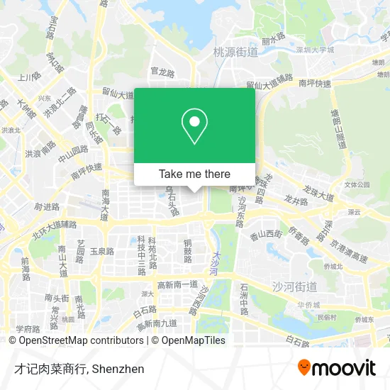 才记肉菜商行 map