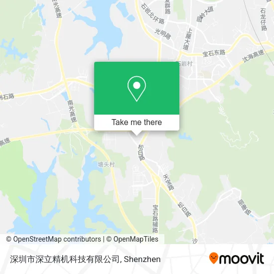 深圳市深立精机科技有限公司 map