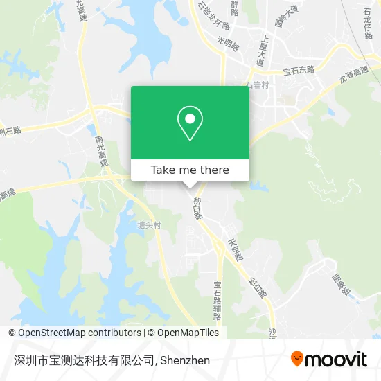 深圳市宝测达科技有限公司 map