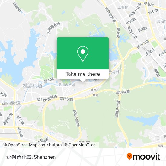 众创孵化器 map
