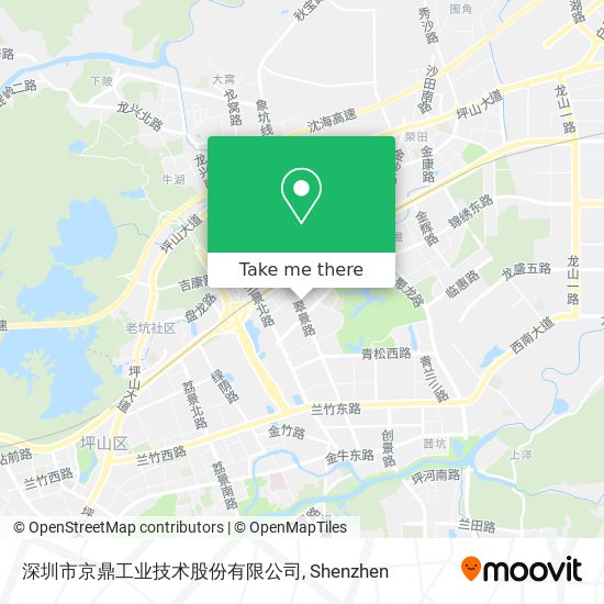 深圳市京鼎工业技术股份有限公司 map