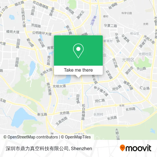 深圳市鼎力真空科技有限公司 map