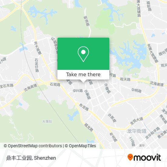 鼎丰工业园 map