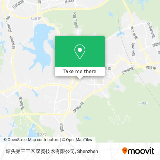塘头第三工区双翼技术有限公司 map