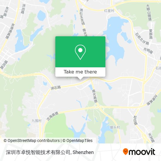 深圳市卓悦智能技术有限公司 map