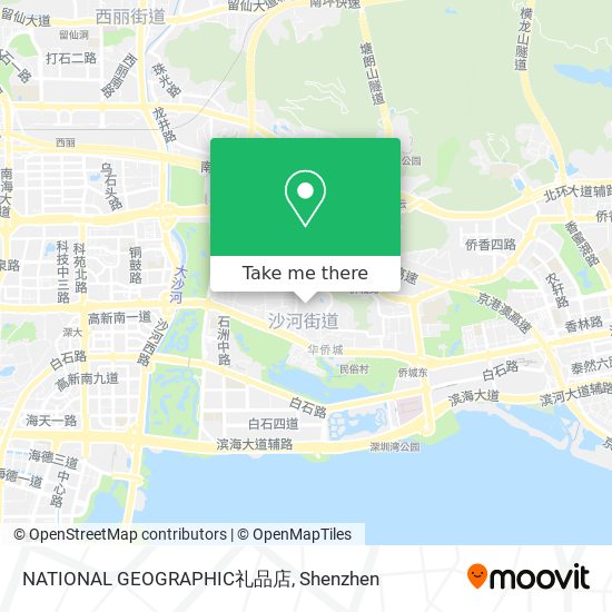 NATIONAL GEOGRAPHIC礼品店 map