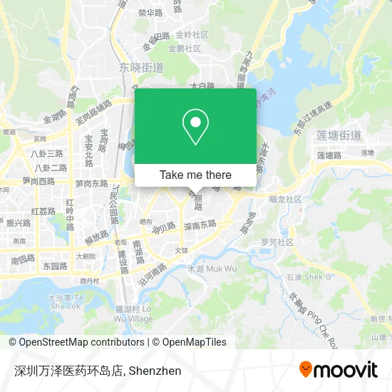 深圳万泽医药环岛店 map