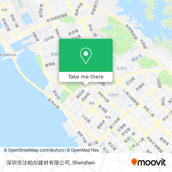 深圳市法柏尔建材有限公司 map