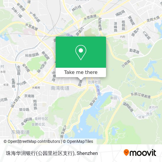 珠海华润银行(公园里社区支行) map