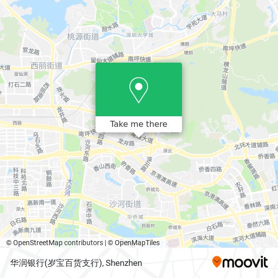 华润银行(岁宝百货支行) map