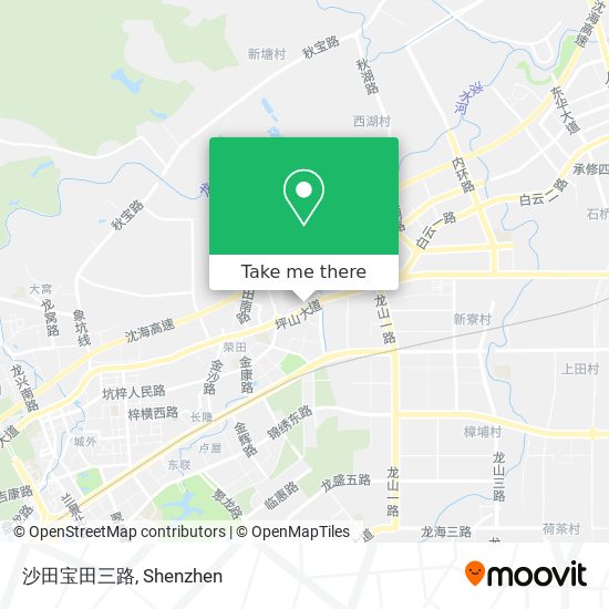 沙田宝田三路 map