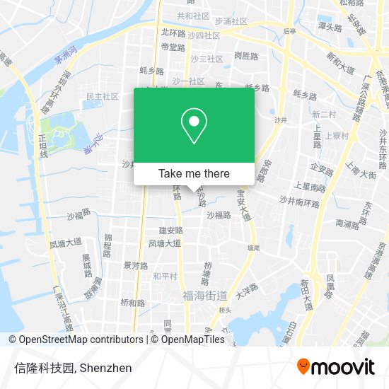 信隆科技园 map