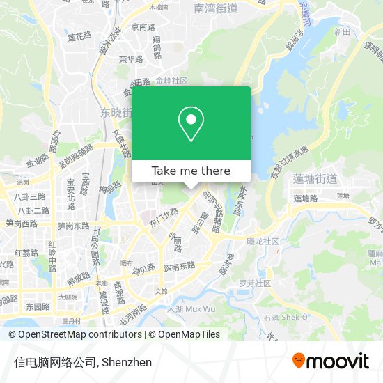 信电脑网络公司 map