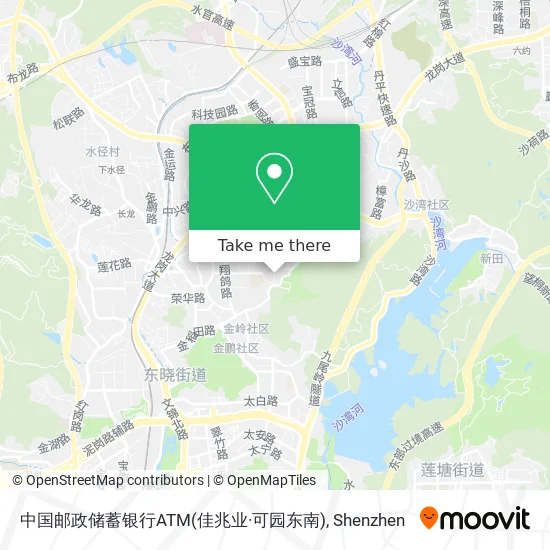中国邮政储蓄银行ATM(佳兆业·可园东南) map