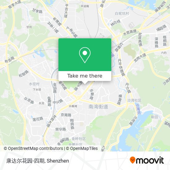 康达尔花园-四期 map