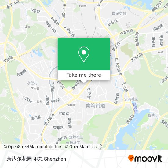 康达尔花园-4栋 map