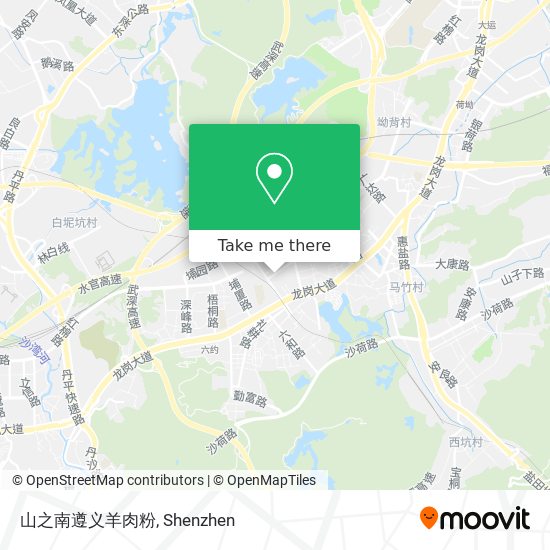 山之南遵义羊肉粉 map