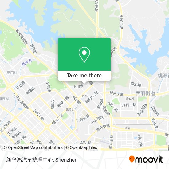 新华鸿汽车护理中心 map