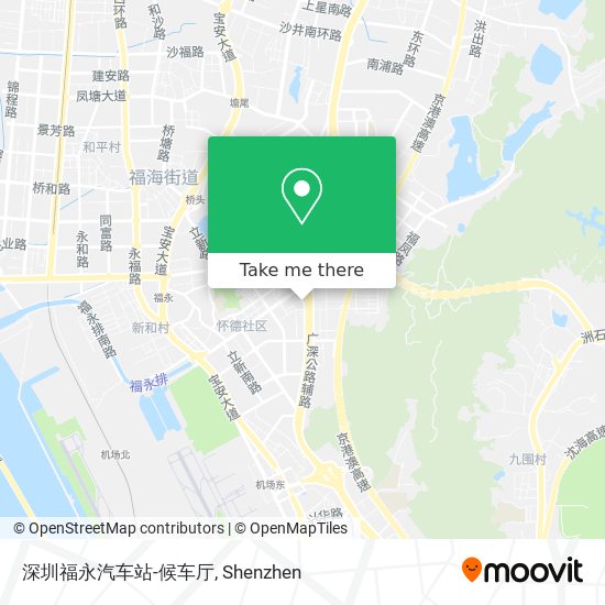 深圳福永汽车站-候车厅 map