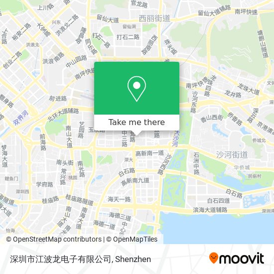 深圳市江波龙电子有限公司 map