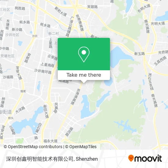 深圳创鑫明智能技术有限公司 map
