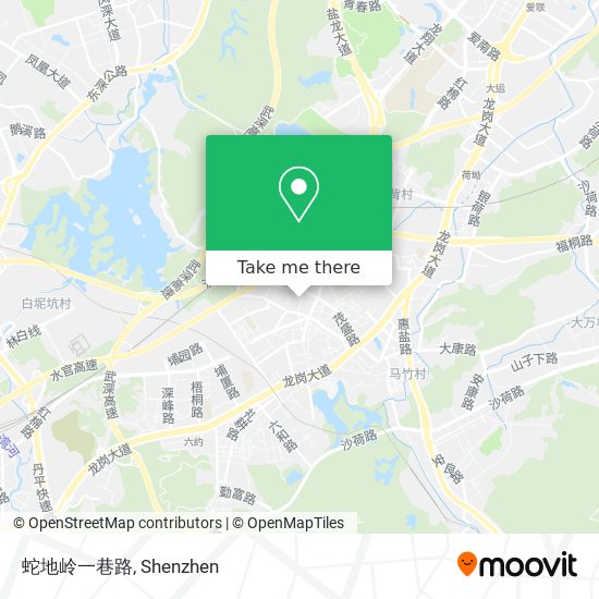 蛇地岭一巷路 map