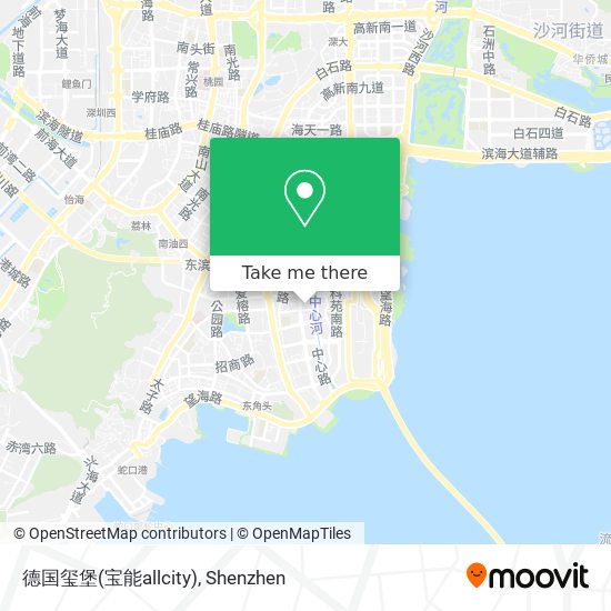 德国玺堡(宝能allcity) map