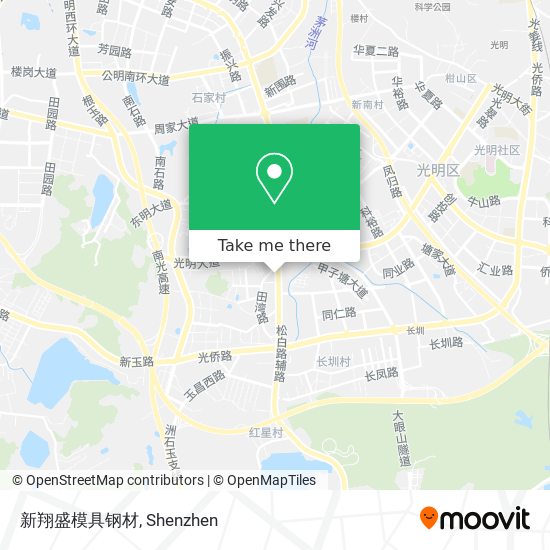 新翔盛模具钢材 map