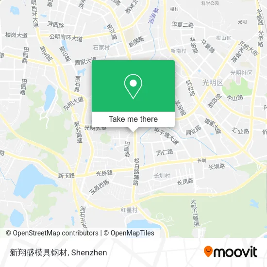新翔盛模具钢材 map