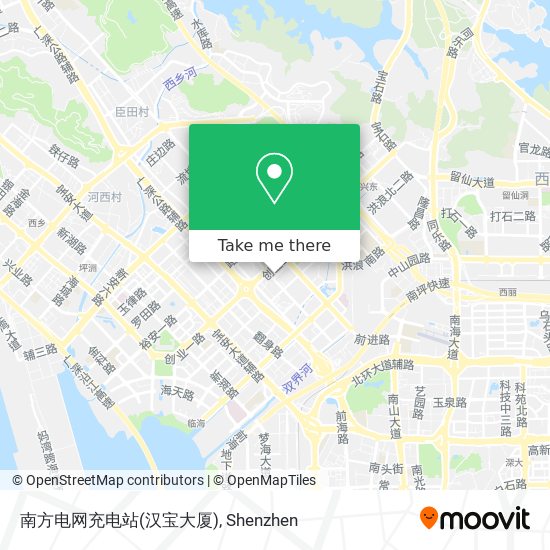 南方电网充电站(汉宝大厦) map