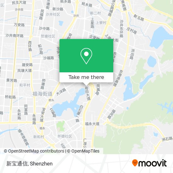新宝通信 map