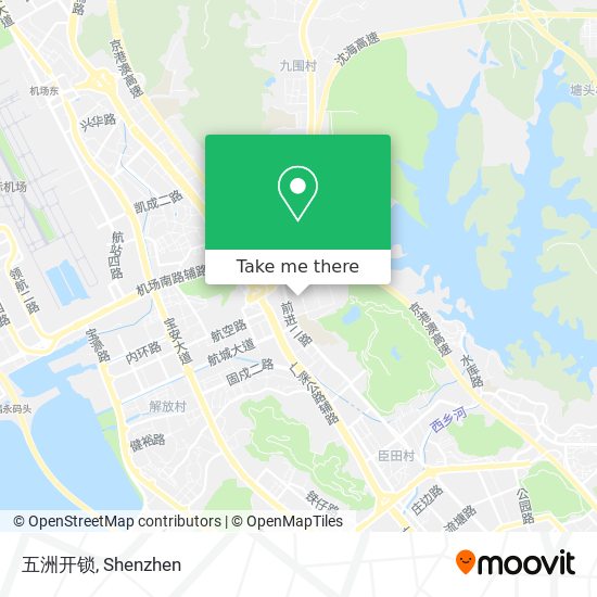 五洲开锁 map