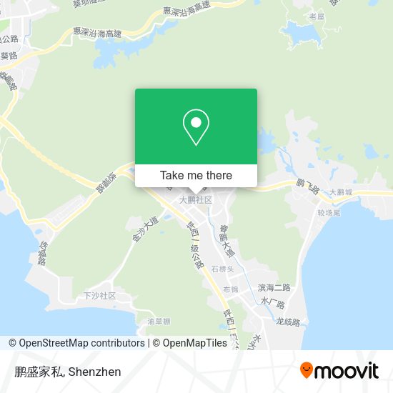 鹏盛家私 map