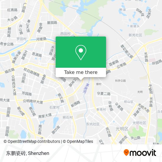 东鹏瓷砖 map