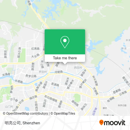 明亮公司 map