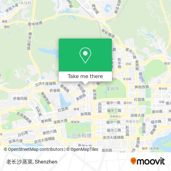 老长沙蒸菜 map