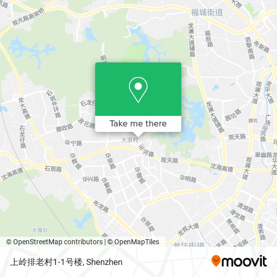 上岭排老村1-1号楼 map
