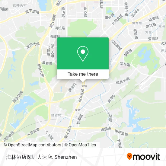 海林酒店深圳大运店 map