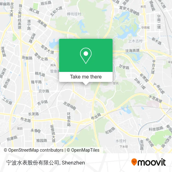 宁波水表股份有限公司 map