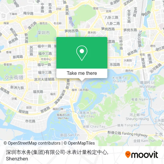 深圳市水务(集团)有限公司-水表计量检定中心 map