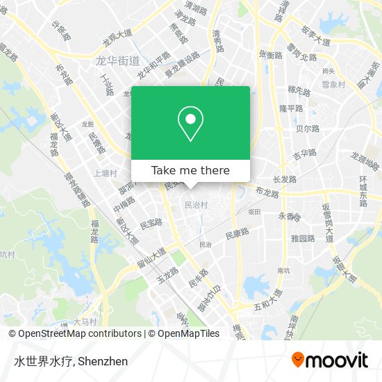 水世界水疗 map